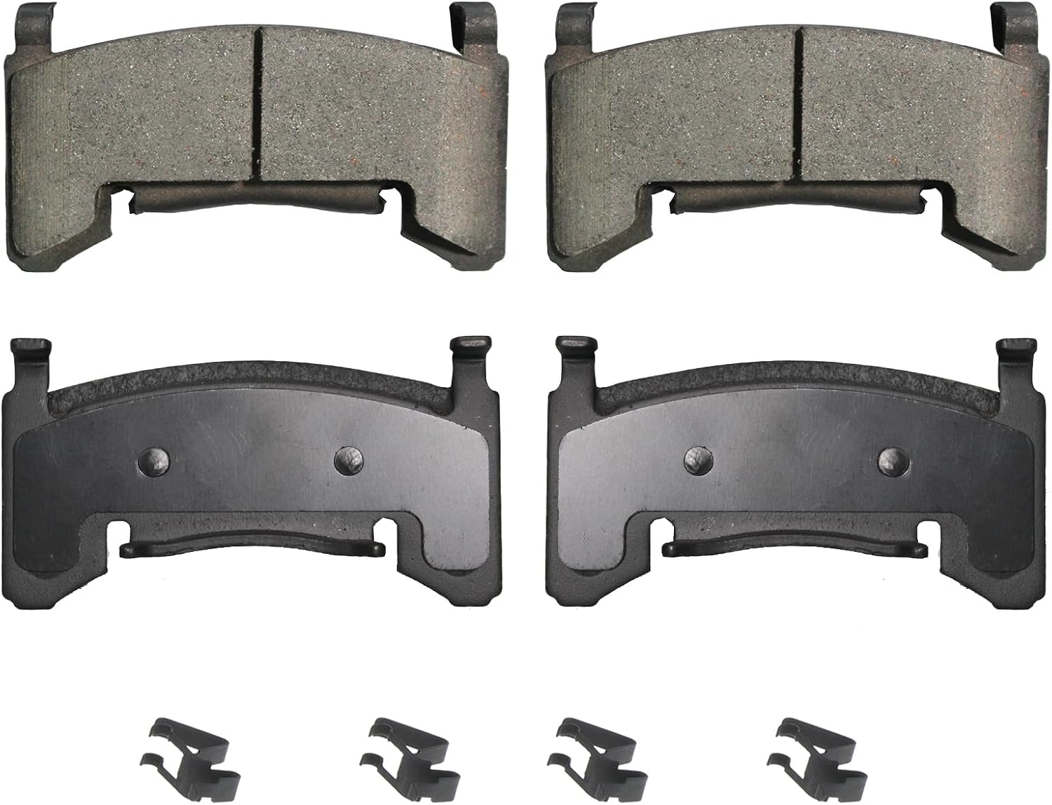 Replacement for Front & Rear Ceramic Brake pads Set 2016 2017 2018 2019 Honda Civic D1451 D914 - Image 120