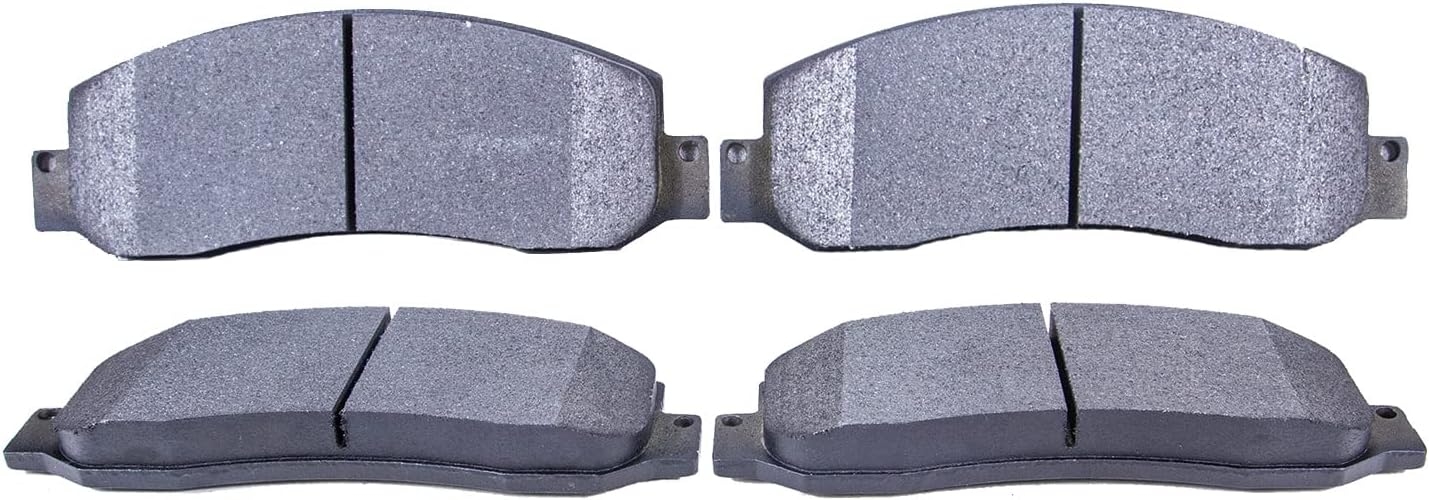 Replacement for Front & Rear Ceramic Brake pads Set 2016 2017 2018 2019 Honda Civic D1451 D914 - Image 133