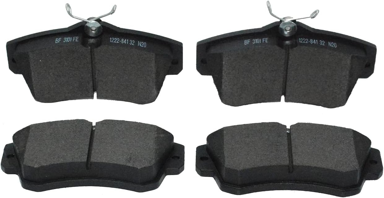 Replacement for Front & Rear Ceramic Brake pads Set 2016 2017 2018 2019 Honda Civic D1451 D914 - Image 141