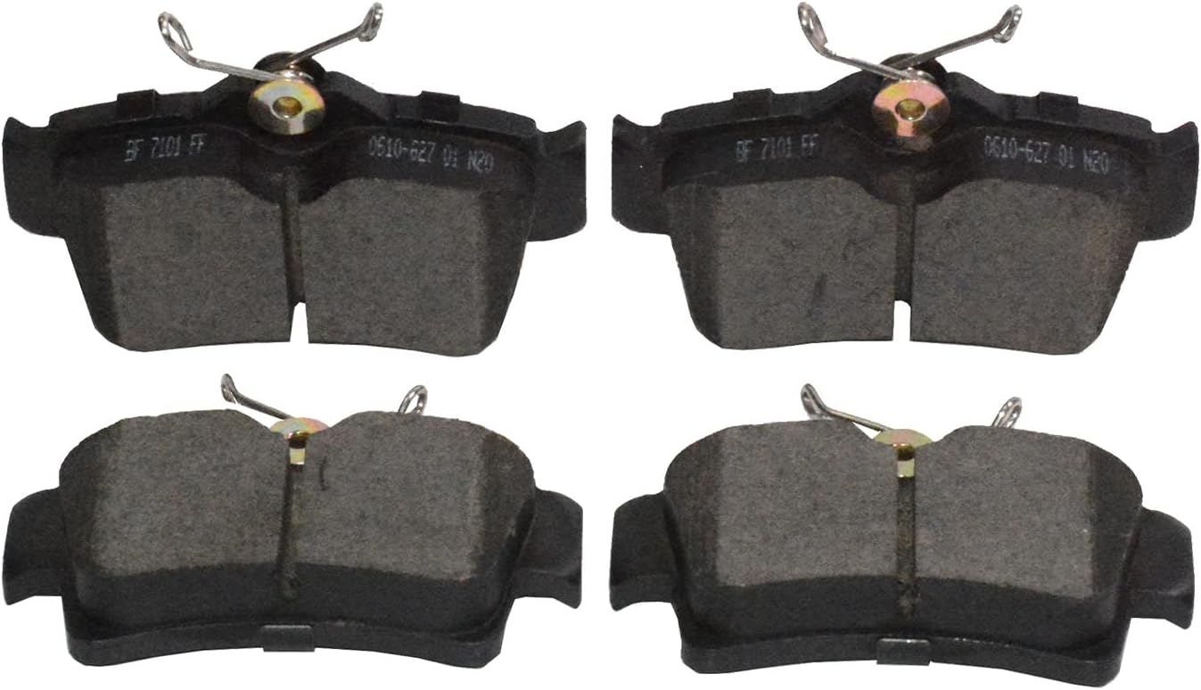 Replacement for Front & Rear Ceramic Brake pads Set 2016 2017 2018 2019 Honda Civic D1451 D914 - Image 150