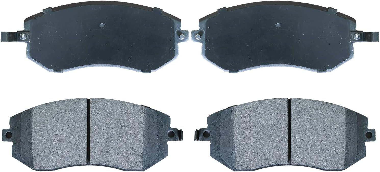 Replacement for Front & Rear Ceramic Brake pads Set 2016 2017 2018 2019 Honda Civic D1451 D914 - Image 157