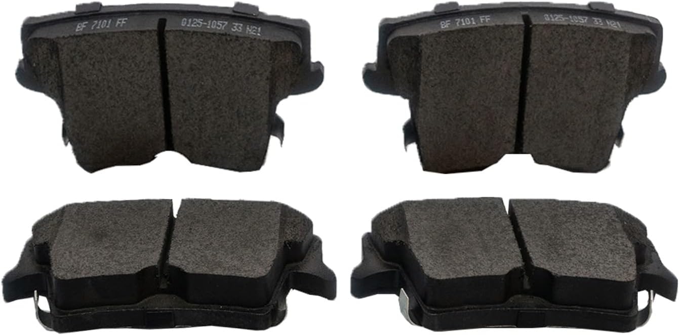 Replacement for Front & Rear Ceramic Brake pads Set 2016 2017 2018 2019 Honda Civic D1451 D914 - Image 170