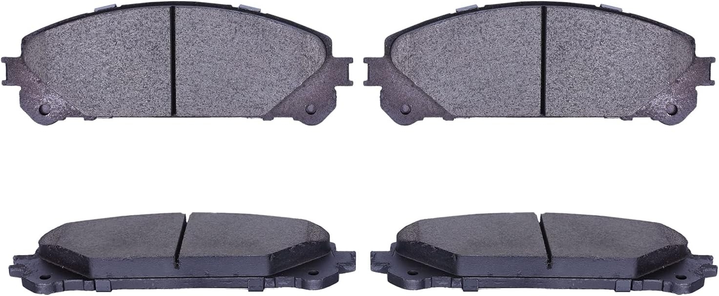 Replacement for Front & Rear Ceramic Brake pads Set 2016 2017 2018 2019 Honda Civic D1451 D914 - Image 189