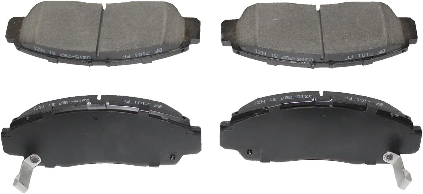 Replacement for Front & Rear Ceramic Brake pads Set 2016 2017 2018 2019 Honda Civic D1451 D914 - Image 202