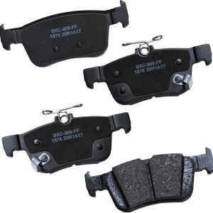 Bendix Premium SBC1878 Ceramic Rear Brake Pads for Acura Integra 2023, RDX 2020-2019, Honda Civic 2023-2016