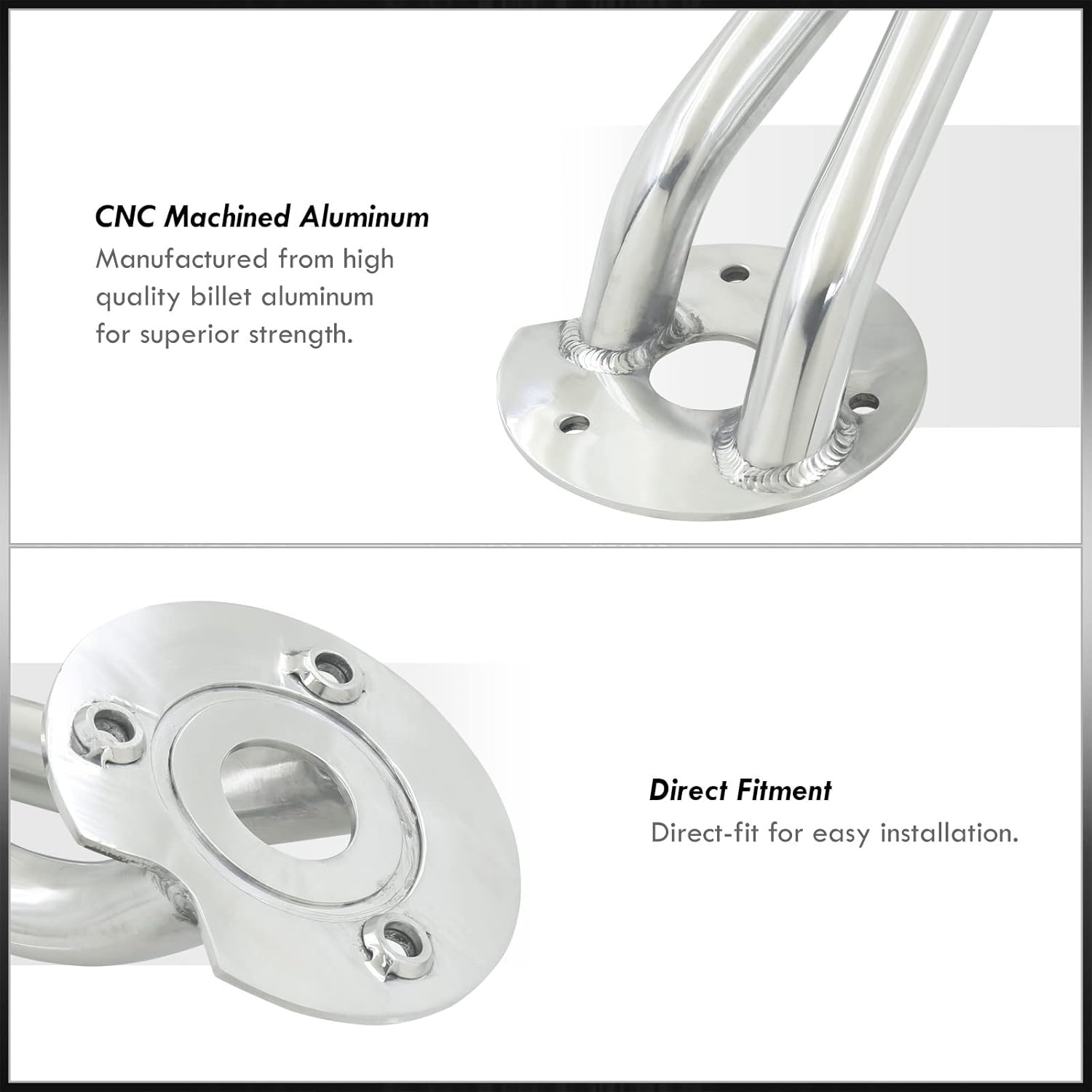 AJP Distributors Front Upper Suspension Aluminum Strut Tower Bar Tie Brace Rod Compatible/Replacement For BMW 3 Series E36 323i 325i 328i M3 1992 1993 1994 1995 1996 1997 1998 1999 - Image 2