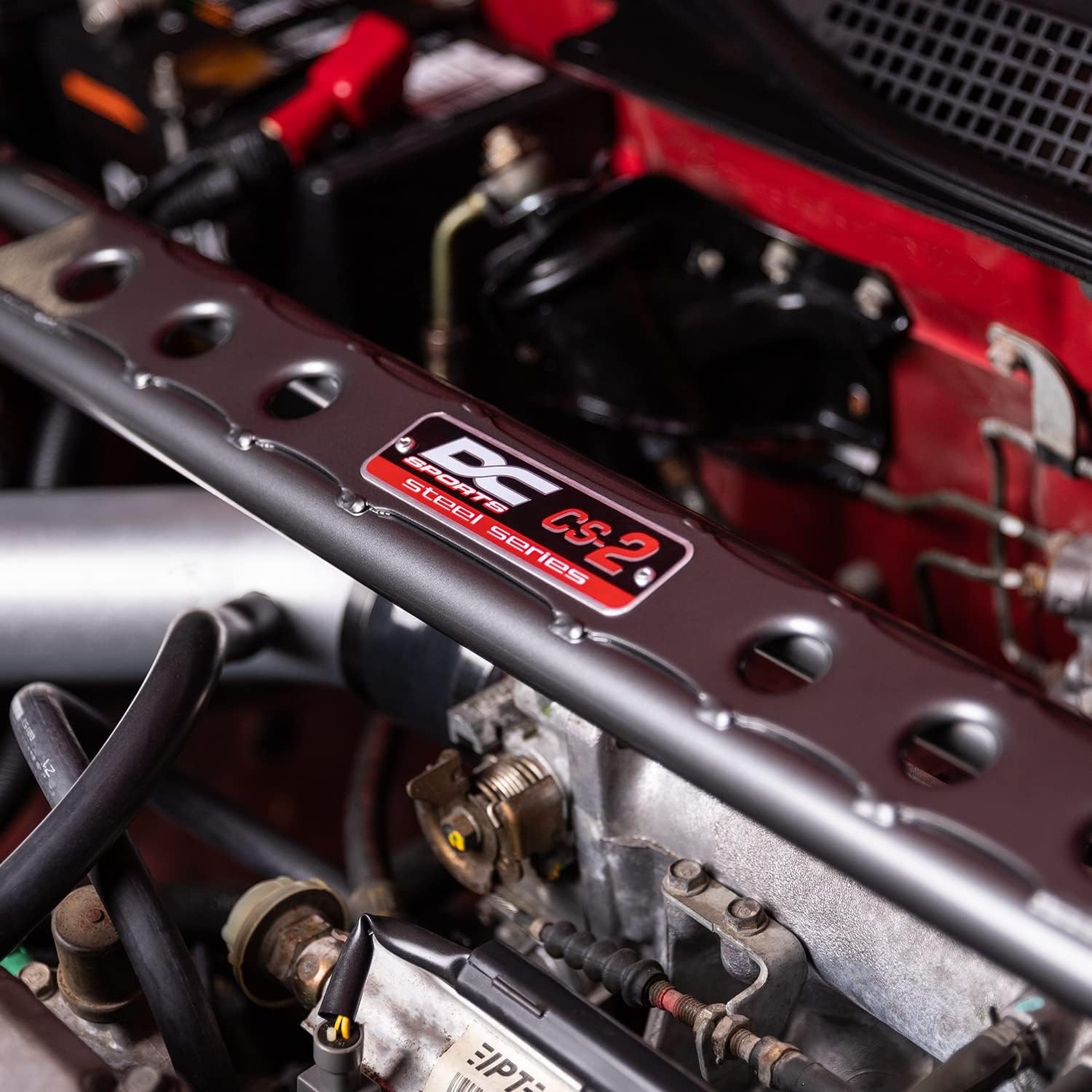 DC Sports Front Strut Bar For Use With 92-00 Civic DX LX EX Si - Image 5