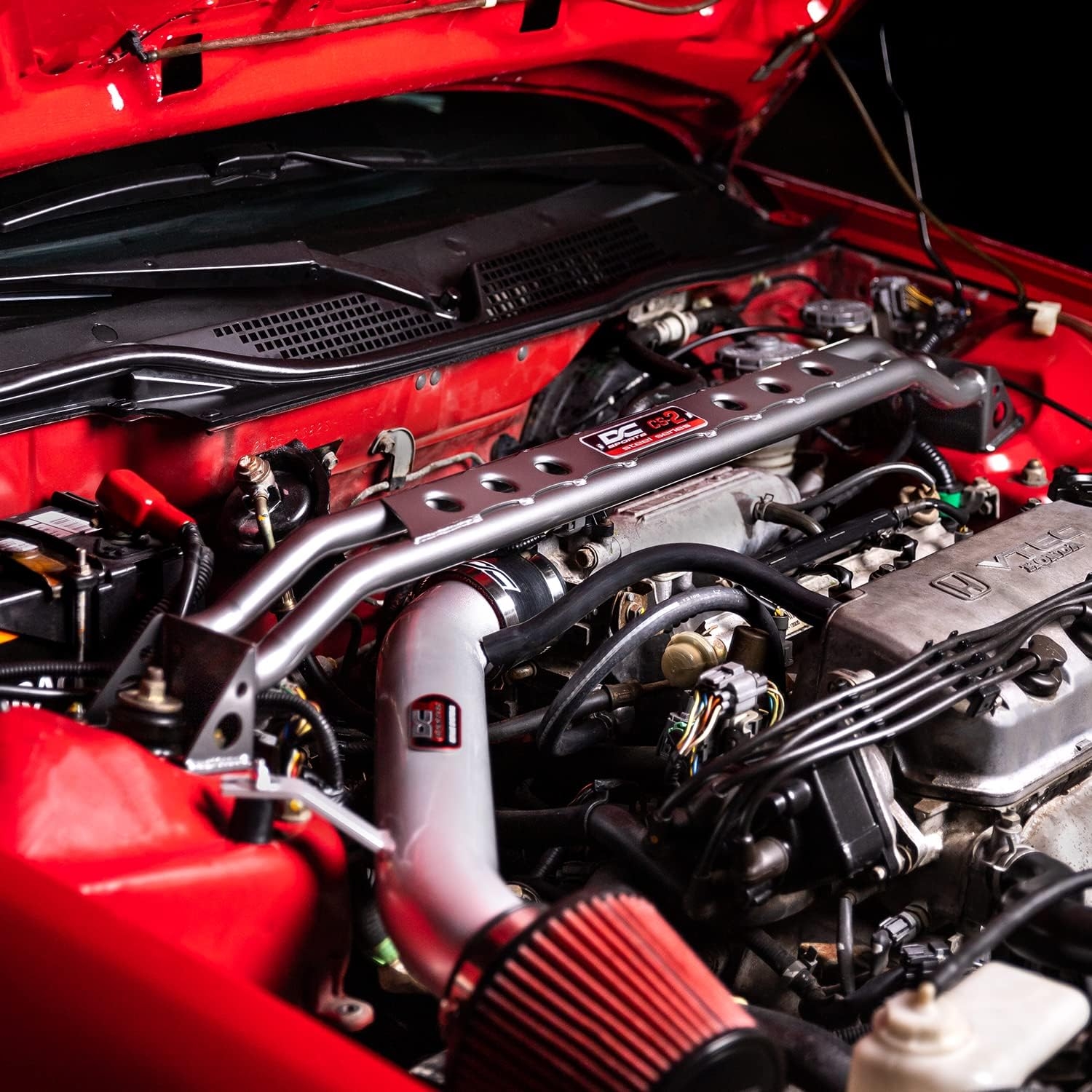 DC Sports Front Strut Bar For Use With 92-00 Civic DX LX EX Si - Image 6