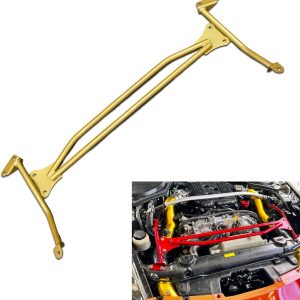 Gold Reinforced Front Upper Strut H Brace Bar For Nissan 350Z Z33 03-09