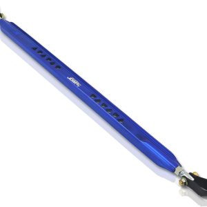 AJP Distributors JDM Sport Front Lower Blue Billet Aluminum Strut Bar Brace Tower Tie Rod Chassis Suspension Stability Compatible/Replacement For Civic EM2 2001 2002 2003 2004 2005