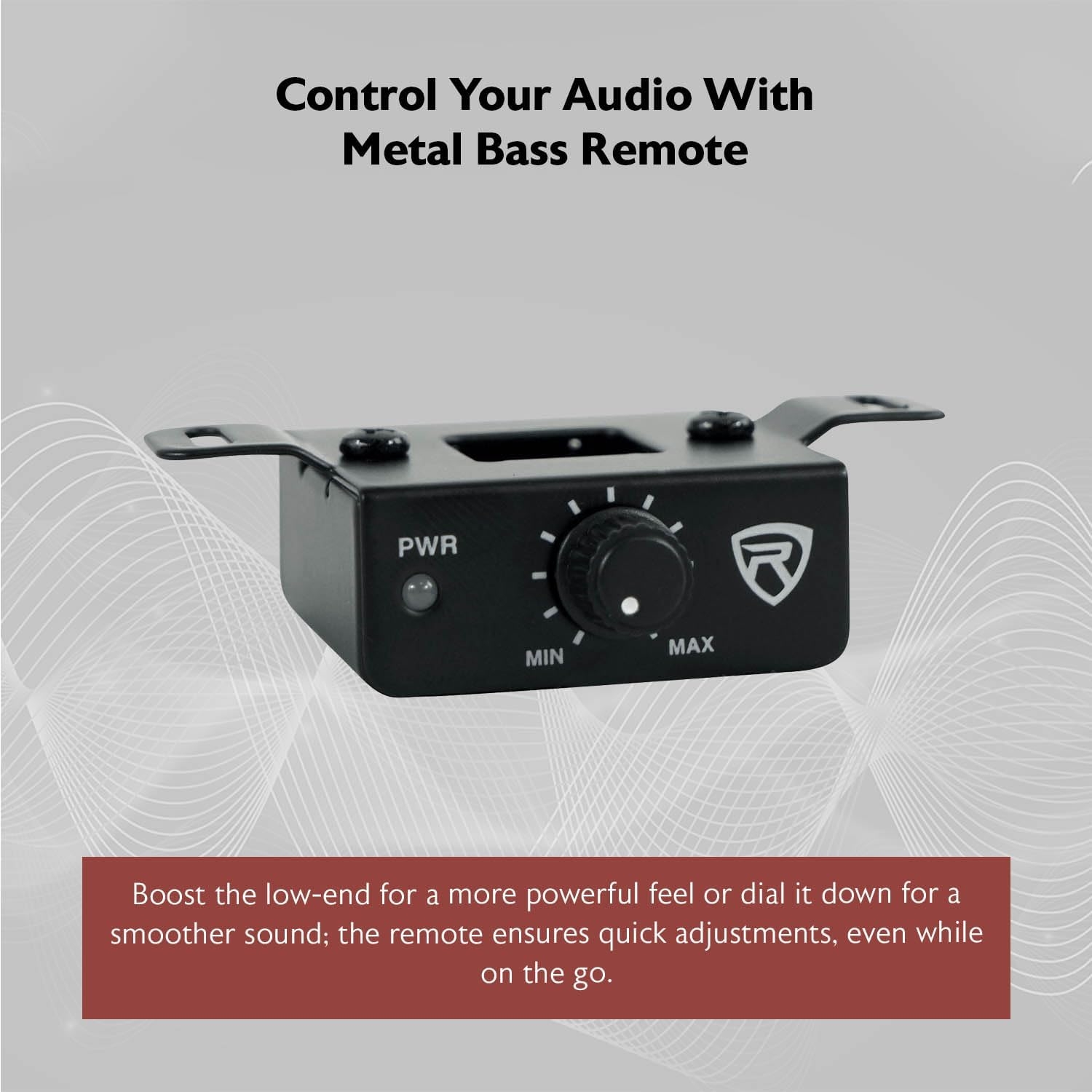 Rockville SS10P 800W Slim Under-Seat Active Car/Truck Subwoofer, Built-in Amp, Wired Remote Bass Knob, Cast Aluminum, for Car Audio Upgrades - Image 5