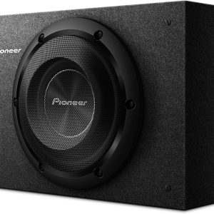 PIONEER A-Series TS-A2000LB 8” Subwoofer – 700W Max, Pre-Loaded Shallow-Mount Design, Deep Bass in Tight Spaces, Easy Installation, Enclosure Included