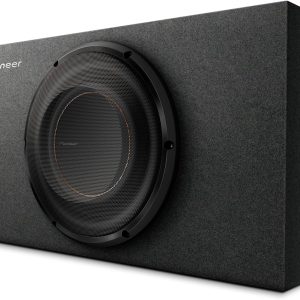 PIONEER D-Series TS-D10LB 10” High Performance Subwoofer – 1300W Max, Pre-Loaded Enclosure, Hard-Hitting Low End