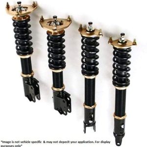 TUKIMA BC Racing BR Series Coilovers for 89-05 MAZDA Miata / MX5 – NA8C/NB8C, Black, Front & Rear, Coilover, Shock Absorber