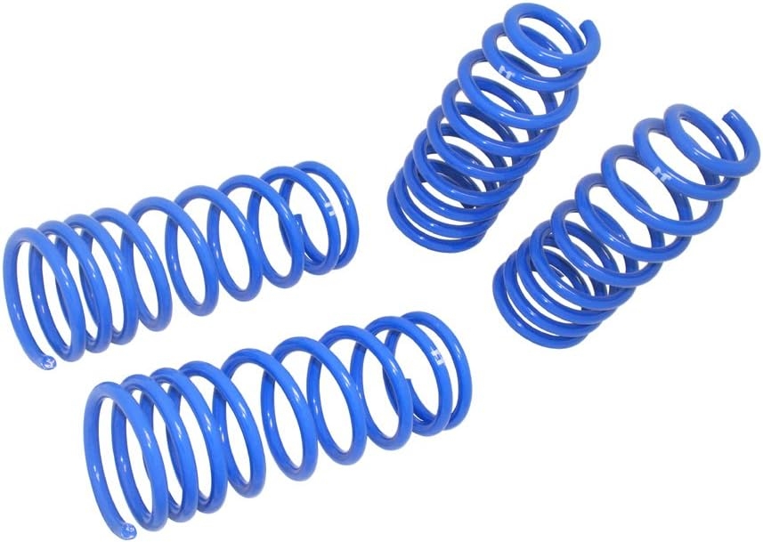 Megan Racing LSPR-9397: Manzo Lower Springs Probe/Mx6 Blue 93-97 (4Cyl Only)