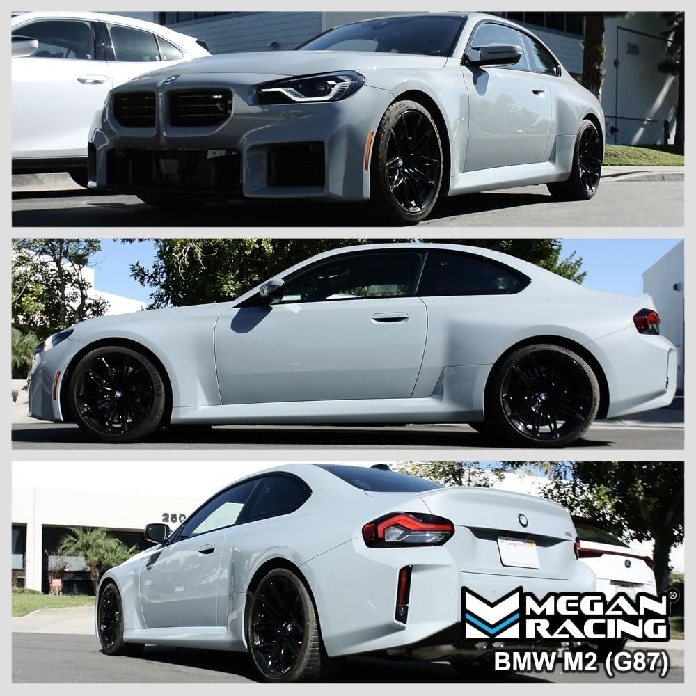 Megan 4PCs Red Euro Lowering Springs Kit For 23+ M2 G87/21+ M4 G82 Coupe RWD (MR-LS-BG87) - Image 2