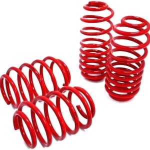 Megan MR-LS-AT07 Red Euro-Version Front Rear Lowering Springs Kit