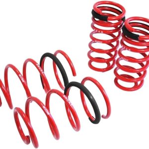 Megan MR-LS-MCR60 Red Euro-Version Front Rear Lowering Springs Kit