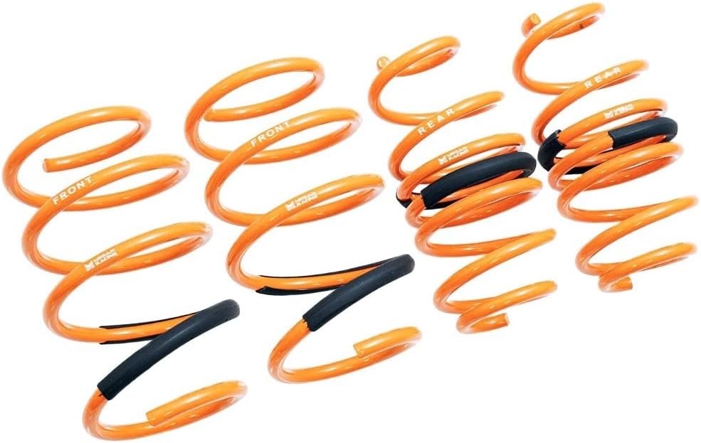 Megan MR-LS-MM319 4PC Front/Rear Street-Version Orange Lowering Springs Kit