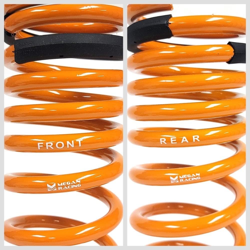 Megan MR-LS-TSL17 Megan Front/Rear Orange Street-Version Lowering Spring Kit - Image 4