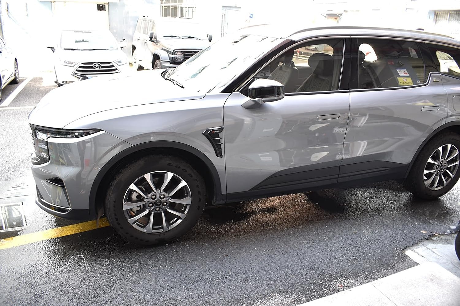 Universal Car Fender Side Vents-Air Flow Intake Hole Grille-Side Marker Air Wing Vent Trim Cover - Fender Decorative Spoiler-The Whole Back is Double-Sided Glue (Black) - Image 7