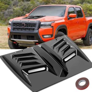 Hood Scoops For Cars, Universal Hood Scoop Hood Vents, Automotive Hood Scoops for Trucks Compatible with F150 F250 F350 Dodge Ram 1500 2500 Toyota Tundra GMC Sierra 1500 2500 Jeep Wrangler