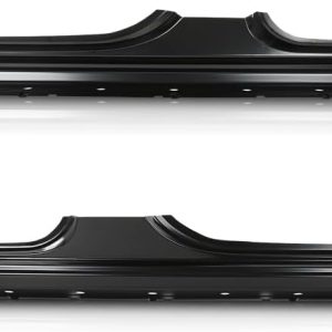 CHEDA Rocker Panel Pair Compatible with Chevy Silverado GMC Sierra Extended Cab（Not Fit Crew Cab)2014 2015 2016 2017 2018