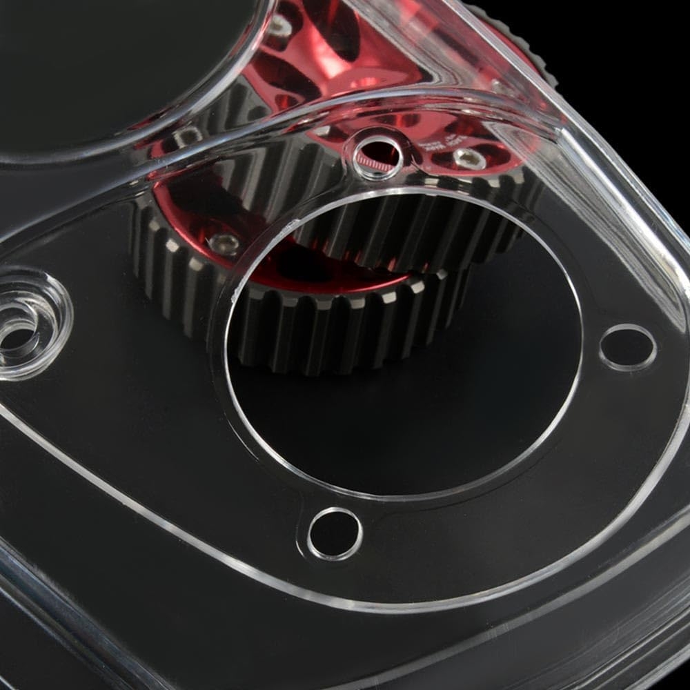 G-PLUS Clear Cam Gear Timing Belt Cover Pulley Compatible with Nissan Skyline R32 R33 GTS RB25DET - Image 6