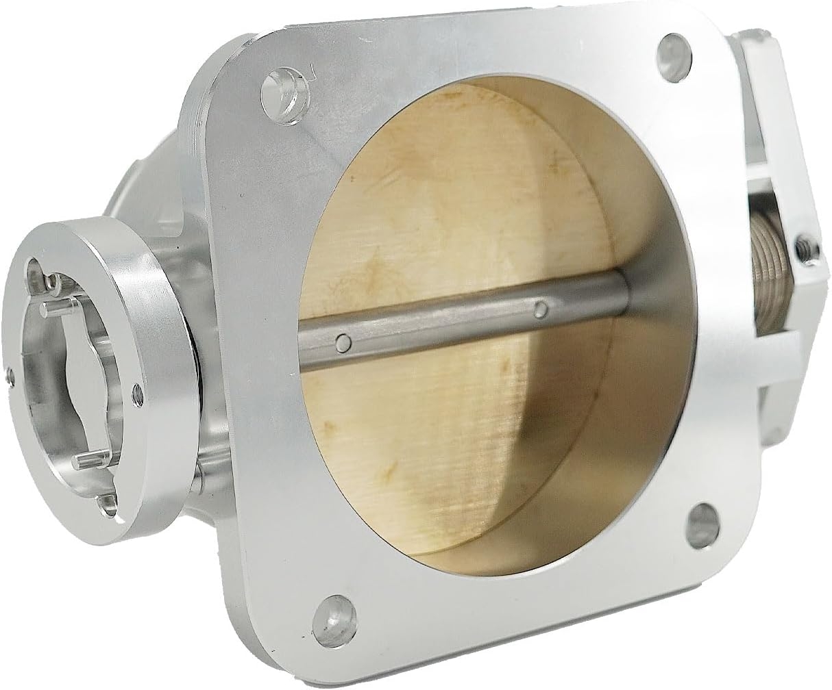 90mm Billet Throttle Body 2JZ GE for 1992-2002 Supra SC300 IS300 GS300 2J (Black) - Image 5