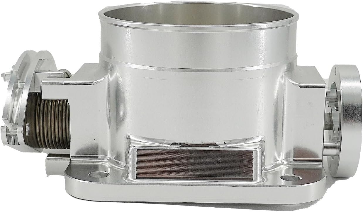 90mm Billet Throttle Body 2JZ GE for 1992-2002 Supra SC300 IS300 GS300 2J (Black) - Image 6