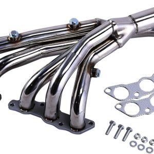 Stainless Steel Exhaust Manifold Header For Lexus IS300 2001-2005，Performance Header Fit IS300 ALTEZZA XE10 JCE10 3.0L 3-2 L6 2JZ-GE，2001 2002 2003 2004 2005