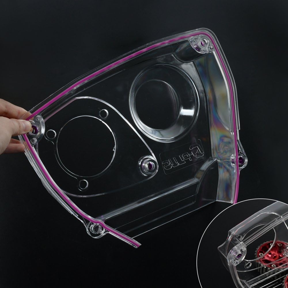 G-PLUS Clear Cam Gear Timing Belt Cover Cam Pulley Compatible With TOYOTA SUPRA JZA80 ARISTO 2JZGTE 2JZ - Image 12