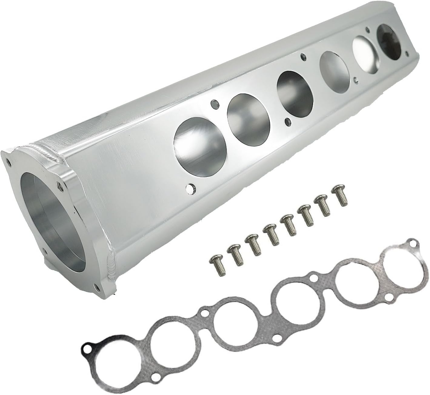 Billet Forward Facing Intake Manifold for 2JZGE 2JZ-GE 2JZ GE (Black) - Image 6