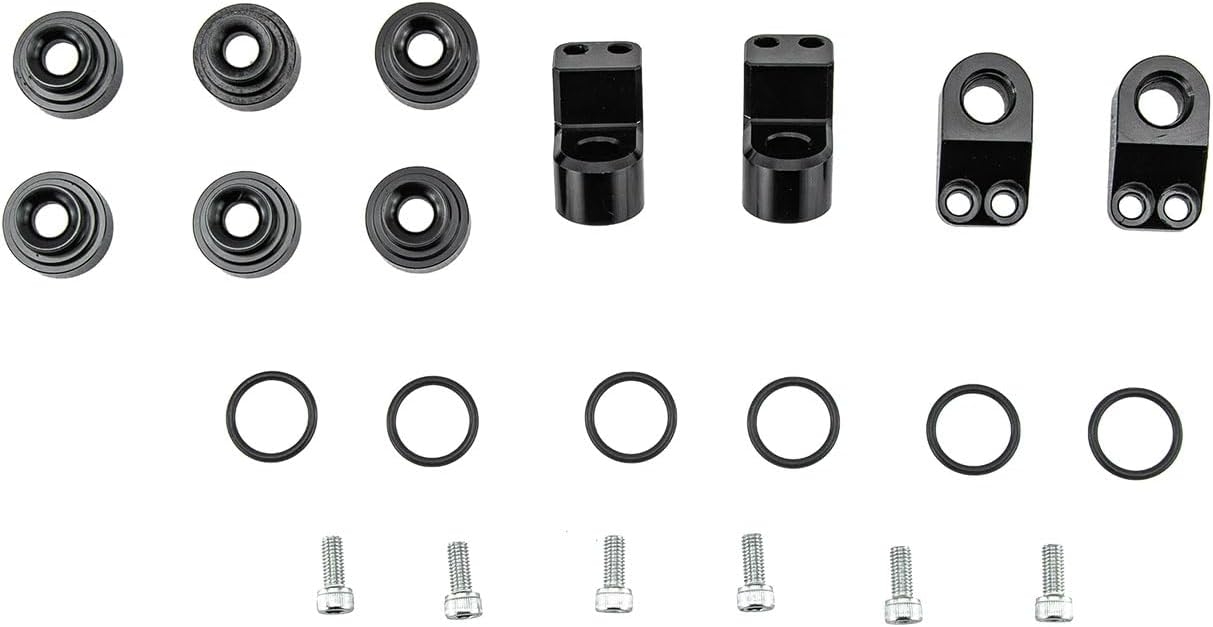 Top Feed Fuel Rail Conversion Kit Fits for 1993-1998 2JZ-GTE 2JZGTE Toyota Supra L6 Fuel Rails 1993 1994 1995 1996 1997 1998 93 94 95 96 97 98 - Image 2