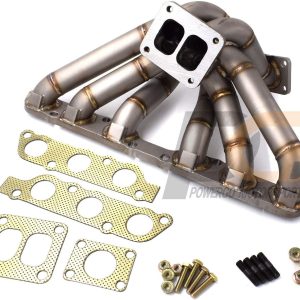 Turbo Manifold SCHEDULE40 T4 Twin Scroll FOR Toyota Supra Mk4 Lexus GS300 2JZGE