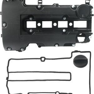 Engine Valve Cover Kit with Gaskets, Oil Filler Cap -Bolts Compatible with 2011-2020 Chevy Cruze Trax Sonic Volt Cadillac ELR Buick Encore 1.4L Replaces 25198874 55573746 264-968 25198877