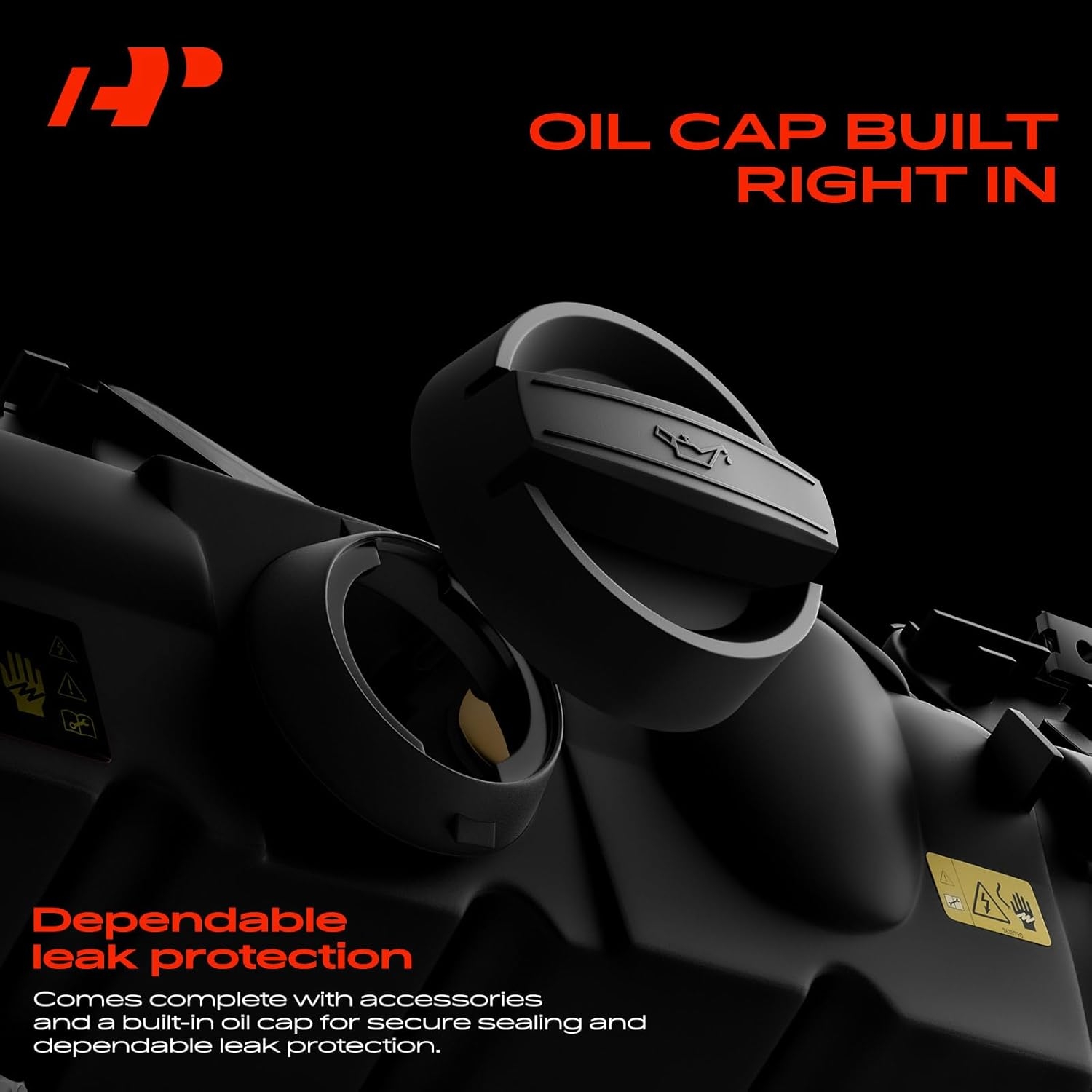 A-Premium Engine Valve Cover - Compatible with BMW Vehicles - 2.5L, 3.0L - 125i, 128i, 130i, 323i, 328i, 525i, 528i, 530i, X3, X5, Z4 - E60 E70 E82 E83 E84 E89 E90 E92 - Replace 11127552281 - Image 7