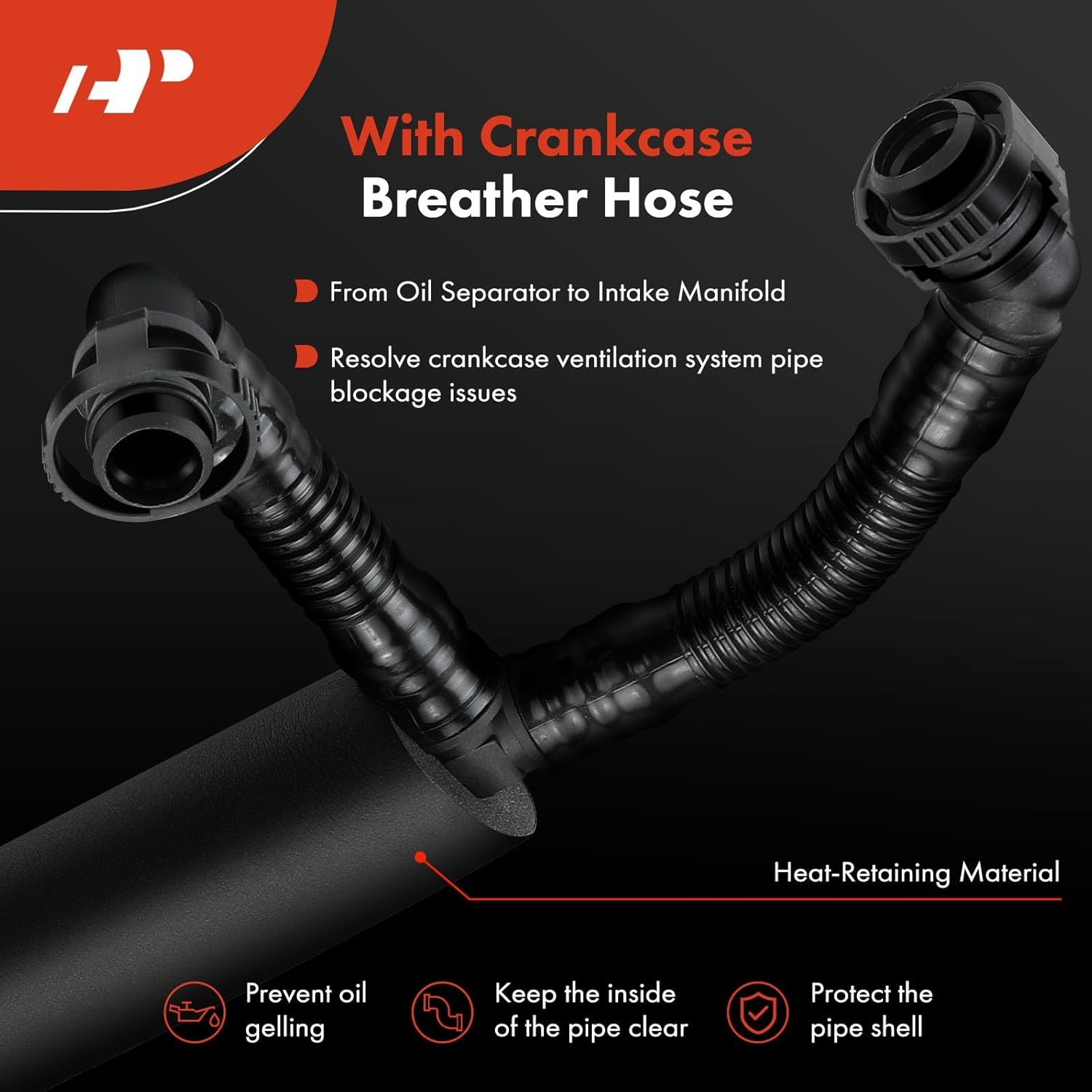 A-Premium Engine Valve Cover - Compatible with BMW Vehicles - 2.5L, 3.0L - 125i, 128i, 130i, 323i, 328i, 525i, 528i, 530i, X3, X5, Z4 - E60 E70 E82 E83 E84 E89 E90 E92 - Replace 11127552281 - Image 15