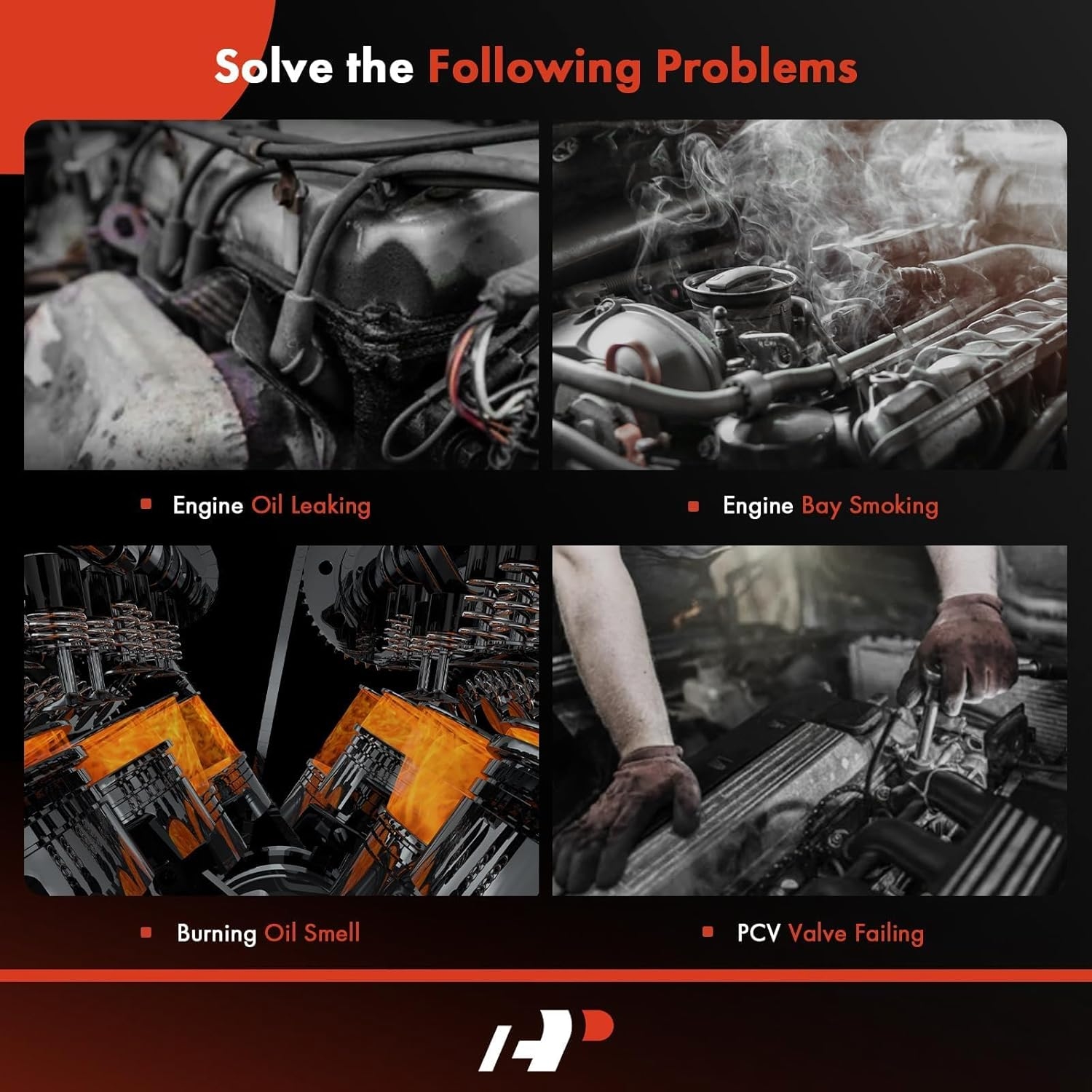 A-Premium Engine Valve Cover - Compatible with BMW Vehicles - 2.5L, 3.0L - 125i, 128i, 130i, 323i, 328i, 525i, 528i, 530i, X3, X5, Z4 - E60 E70 E82 E83 E84 E89 E90 E92 - Replace 11127552281 - Image 25