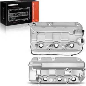 A-Premium Front Rear Engine Valve Cover Compatible with Honda Accord 2008-2012, Accord Crosstour 2010-2011, Pilot 2012-2015, Odyssey 2008-2010, Ridgeline 2009-2014, Crosstour & Acura RDX 2013-2015, TL