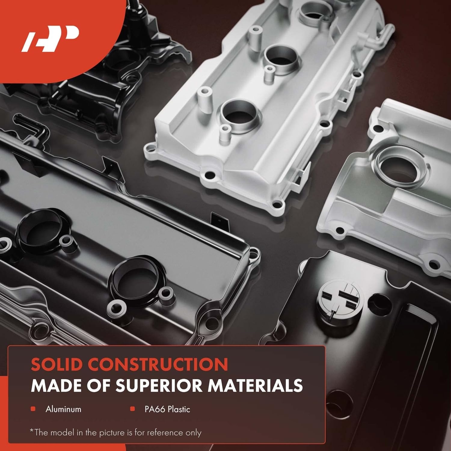 A-Premium Front Rear Engine Valve Cover Compatible with Honda Accord 2008-2012, Accord Crosstour 2010-2011, Pilot 2012-2015, Odyssey 2008-2010, Ridgeline 2009-2014, Crosstour & Acura RDX 2013-2015, TL - Image 4