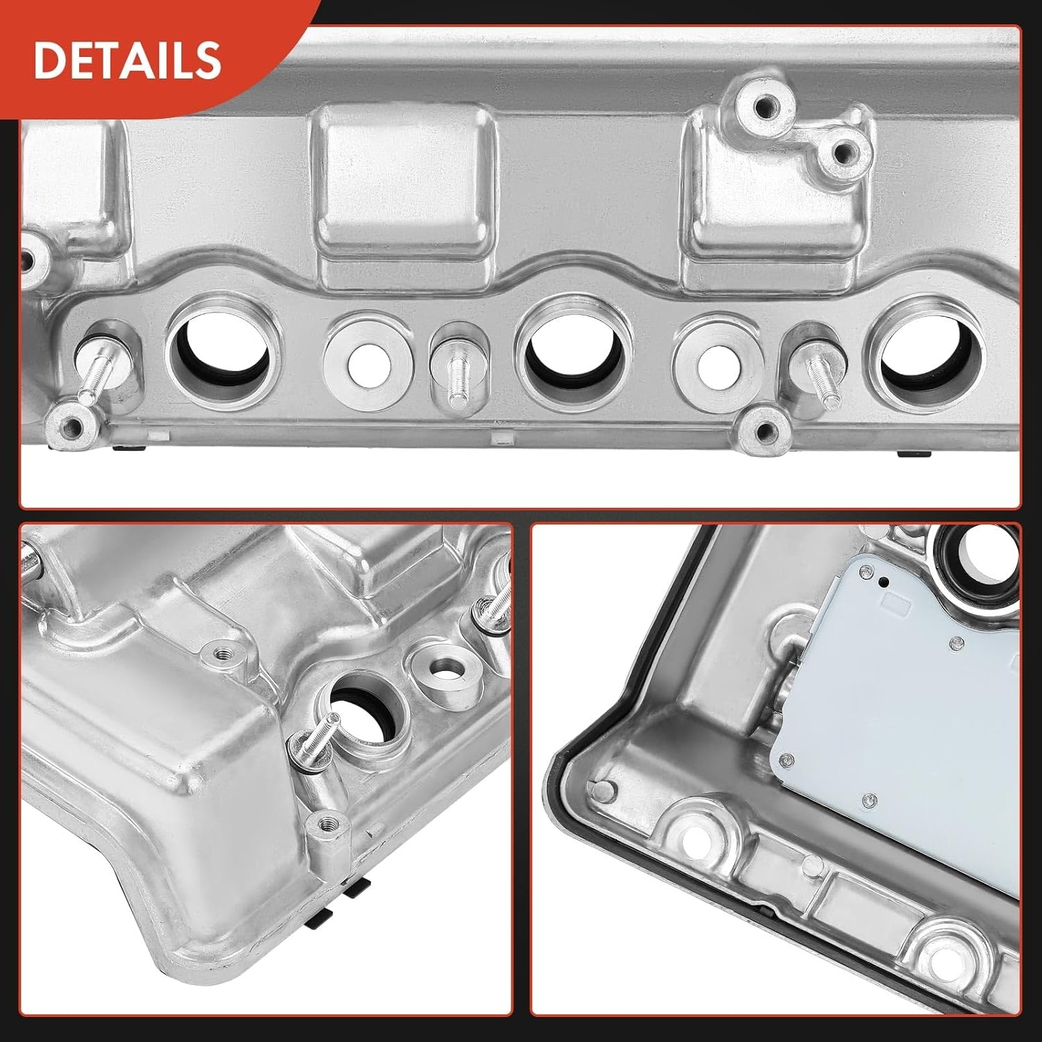 A-Premium Front Rear Engine Valve Cover Compatible with Honda Accord 2008-2012, Accord Crosstour 2010-2011, Pilot 2012-2015, Odyssey 2008-2010, Ridgeline 2009-2014, Crosstour & Acura RDX 2013-2015, TL - Image 7