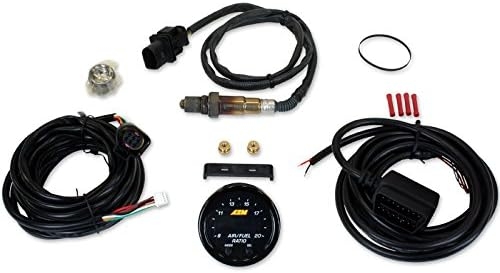 AEM X-Series Gauge Kit – Wideband AFR, Boost Pressure, Oil Pressure – 52mm, Digital Display, 30-0300/30-0306/30-0307