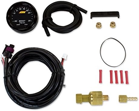 AEM X-Series 52mm UEGO A/F Ratio w/OBDII Gauge Set + Boost 35psi + Fuel or Oil Pressure 0-150psi - Image 3