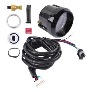 0-150 PSI Digital Oil Pressure Gauge w/ 52mm (2-1/16”) Housing, LED Display, Fits Carbureted & EFI Vehicles, Replacement for AEM’s 30-4407 X-Series