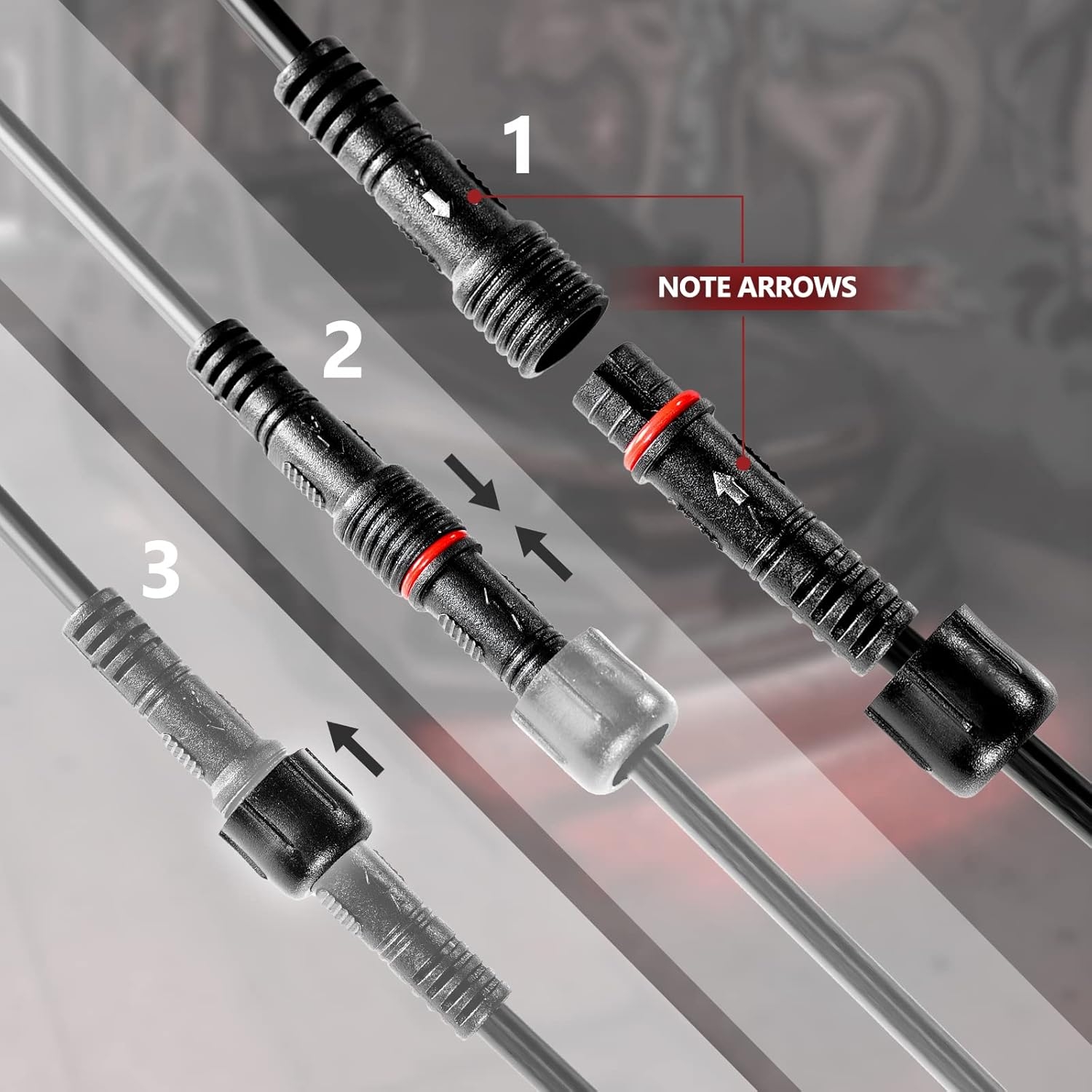 OPT7 Aura Aluminum Car Underglow Lights with Remote Control, Exterior Neon Accent Under Glow Kit for Cars, Waterproof Rigid Light Bars, Music Soundsync Lighting, RGB Multicolor LED Strip, 12V Decor - Image 7