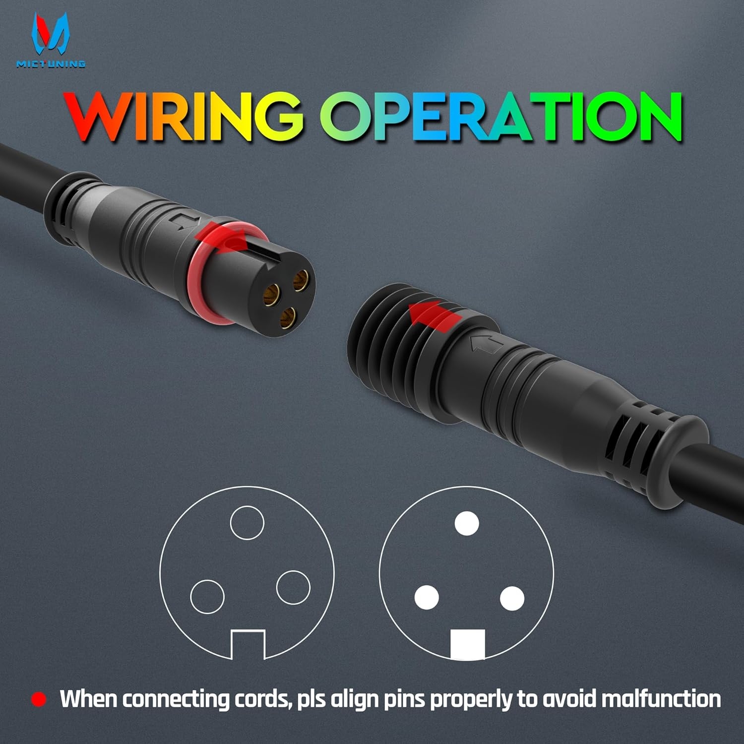 MICTUNING N8 Car Underglow Light Bar Kit, Chasing Color RGB+IC LED, Aluminum Exterior Underbody Multicolor Soundsync Neon Light Strip, Wireless App & Remote Control, IP68 Waterproof, 8PCS - Image 9