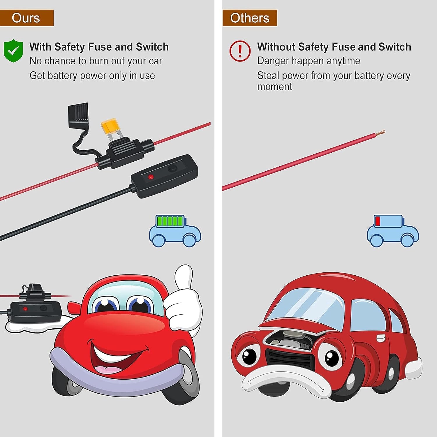 YiLaie RGB LED Rock Lights, 60 LEDs High Brightness Multifunction Neon underglow Kit Waterproof Light with APP/RF Control Multicolor Lights for ATV RZR UTV SUV Off Road Car, DC 12V (4 Pods) - Image 5