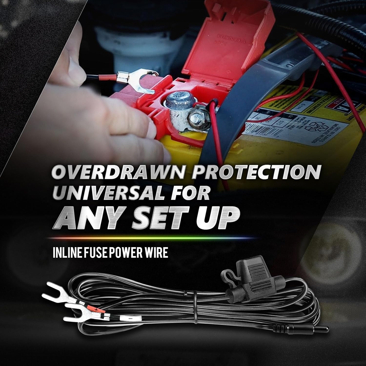 OPT7 Aura Pro RGB LED Grille Lights with App & Remote Control, 4pcs 12" Light Strips, Waterproof Front Grill Valence, Music Sync, Multi-Color Exterior Lighting Kit, Universal for Cars Trucks Vans SUV - Image 7