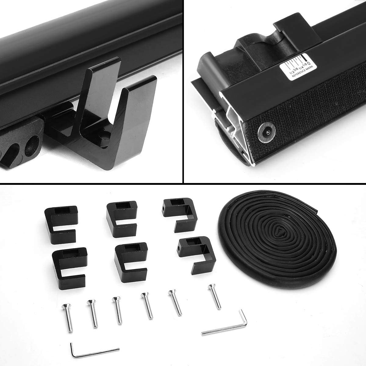 DNA MOTORING New Upgrade Truck Bed Top Hard Solid Tri-Fold Tonneau Cover Compatible with 14-18 Silverado Sierra 1500/15-19 Silverado Sierra 2500HD 3500HD 6.5' Bed, TTC-HARD-038 - Image 43